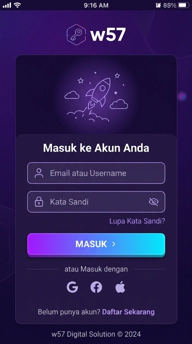 Masuk Akun W57: Cara Mudah dan Cepat